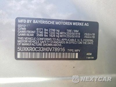 Zdjęcie 14 z 14 samochodu: 2017 BMW X5 XDRIVE35I VIN:5UXKR0C33H0V78916 - miniatura