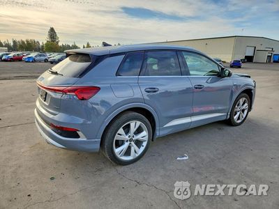Trzecie zdjęcie samochodu z tyłu: 2023 AUDI Q4 E-TRON PRESTIGE VIN:WA1M2BFZ4PP001211 - miniatura