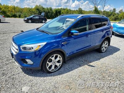2019 FORD ESCAPE TITANIUM 1FMCU9J98KUA88533 - główne zdjęcie licytacji z USA - miniatura
