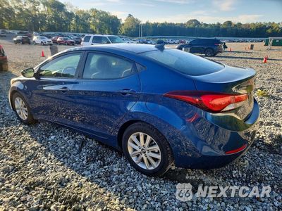 Drugie zdjęcie samochodu z przodu: 2016 HYUNDAI ELANTRA SE VIN:KMHDH4AE4GU541160 - miniatura