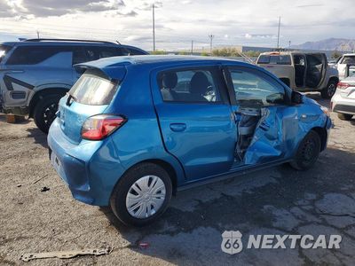 Trzecie zdjęcie samochodu z tyłu: 2021 MITSUBISHI MIRAGE ES VIN:ML32AUHJ1MH014414 - miniatura