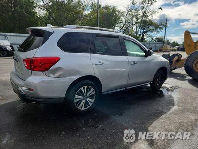 Trzecie zdjęcie samochodu z tyłu: 2019 NISSAN PATHFINDER S VIN:5N1DR2MM5KC633204 - miniatura