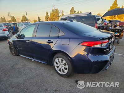 Drugie zdjęcie samochodu z przodu: 2020 TOYOTA COROLLA LE VIN:JTDEPRAE7LJ036069 - miniatura