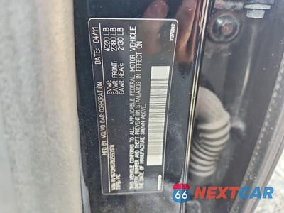 Zdjęcie 12 z 12 samochodu: 2011 VOLVO S40 T5 VIN:YV1672MS7B2550178 - miniatura