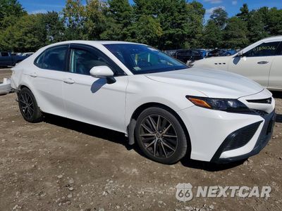 Czwarte zdjęcie samochodu z boku: 2022 TOYOTA CAMRY SE VIN:4T1G11BK8NU058062 - miniatura