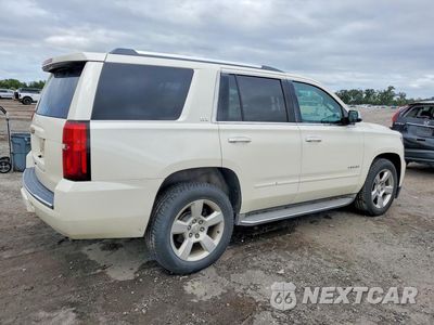 Trzecie zdjęcie samochodu z tyłu: 2015 CHEVROLET TAHOE K1500 LTZ VIN:1GNSKCKC0FR112904 - miniatura