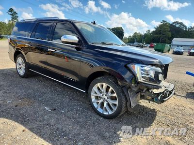 Czwarte zdjęcie samochodu z boku: 2019 FORD EXPEDITION MAX PLATINUM VIN:1FMJK1LT2KEA21699 - miniatura