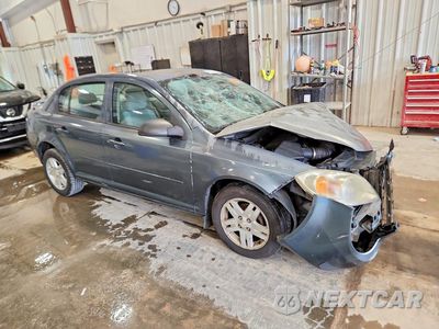 Czwarte zdjęcie samochodu z boku: 2005 CHEVROLET COBALT 2D VIN:1G1AK52FX57540556 - miniatura