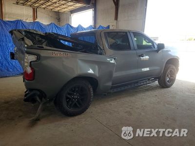 Trzecie zdjęcie samochodu z tyłu: 2022 CHEVROLET SILVERADO LTD K1500 TRAIL BOSS CUSTOM VIN:3GCPYCEK5NG124769 - miniatura