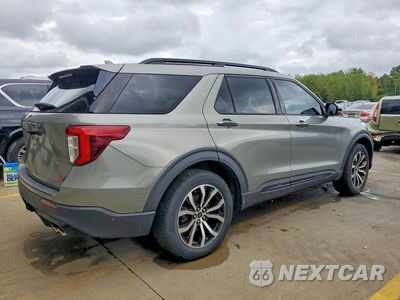 Trzecie zdjęcie samochodu z tyłu: 2020 FORD EXPLORER ST VIN:1FM5K8GC4LGB59402 - miniatura