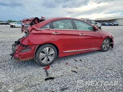 Trzecie zdjęcie samochodu z tyłu: 2013 HYUNDAI SONATA HYBRID VIN:KMHEC4A49DA081677 - miniatura