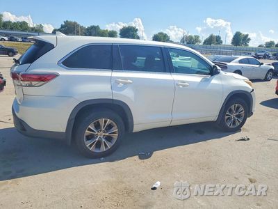 Trzecie zdjęcie samochodu z tyłu: 2015 TOYOTA HIGHLANDER LE PLUS VIN:5TDBKRFH9FS075953 - miniatura
