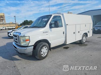 2010 FORD ECONOLINE E350 SUPER DUTY CUTAWAY VAN 1FDSE3FL6ADB01174 - główne zdjęcie licytacji z USA - miniatura