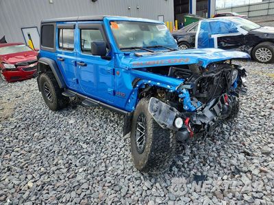 Czwarte zdjęcie samochodu z boku: 2025 JEEP WRANGLER RUBICON VIN:1C4RJXFG0SW633731 - miniatura