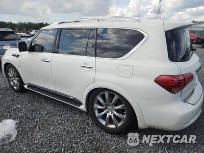Drugie zdjęcie samochodu z przodu: 2014 INFINITI QX80 BASE VIN:JN8AZ2NE0E9065416 - miniatura