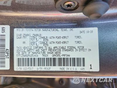 Zdjęcie 13 z 13 samochodu: 2021 TOYOTA TACOMA TRD SPORT VIN:5TFCZ5AN2MX251416 - miniatura
