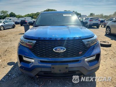Piąte zdjęcie samochodu w środku: 2022 FORD EXPLORER ST VIN:1FM5K8GC6NGC05170 - miniatura