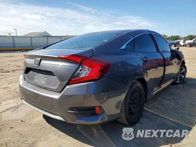 Trzecie zdjęcie samochodu z tyłu: 2020 HONDA CIVIC LX VIN:2HGFC2F62LH519089 - miniatura