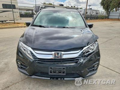 Piąte zdjęcie samochodu w środku: 2020 HONDA ODYSSEY EXL VIN:5FNRL6H72LB028228 - miniatura