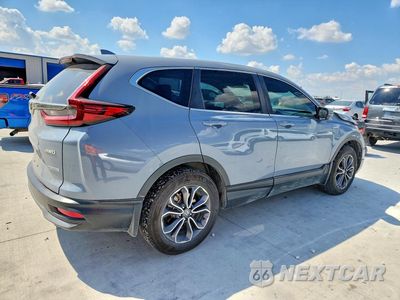 Trzecie zdjęcie samochodu z tyłu: 2022 HONDA CR-V EXL VIN:5J6RT6H84NL027035 - miniatura