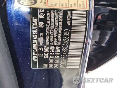 Zdjęcie 12 z 12 samochodu: 2012 MERCEDES-BENZ E 350 VIN:WDDHF5KB8CA626350 - miniatura