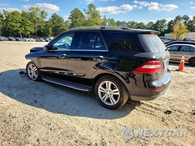 Drugie zdjęcie samochodu z przodu: 2014 MERCEDES-BENZ ML 350 4MATIC VIN:4JGDA5HBXEA420671 - miniatura