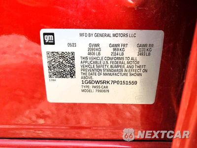 Zdjęcie 12 z 12 samochodu: 2023 CADILLAC CT5 LUXURY VIN:1G6DW5RK7P0151559 - miniatura