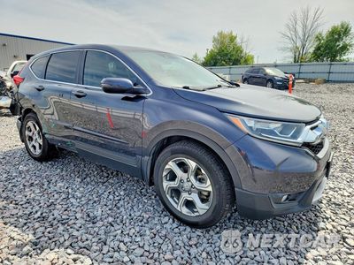 Czwarte zdjęcie samochodu z boku: 2018 HONDA CR-V EX VIN:7FARW1H54JE047616 - miniatura