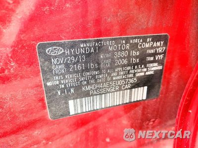 Zdjęcie 12 z 12 samochodu: 2014 HYUNDAI ELANTRA LIMITED VIN:KMHDH4AE5EU057365 - miniatura
