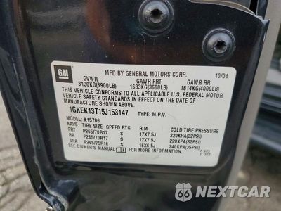 Zdjęcie 13 z 13 samochodu: 2005 GMC YUKON VIN:1GKEK13T15J153147 - miniatura