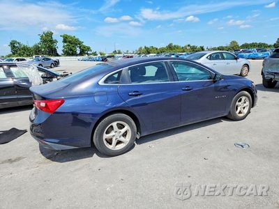 Trzecie zdjęcie samochodu z tyłu: 2017 CHEVROLET MALIBU LS VIN:1G1ZB5ST9HF230112 - miniatura