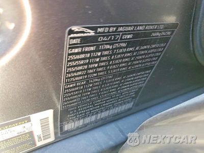 Zdjęcie 12 z 12 samochodu: 2018 JAGUAR F-PACE PREMIUM VIN:SADCJ2FXXJA244412 - miniatura