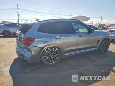 Trzecie zdjęcie samochodu z tyłu: 2020 BMW X3 M COMPETITION VIN:5YMTS0C06LLT09887 - miniatura
