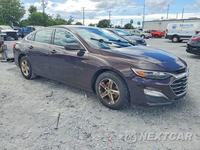 Czwarte zdjęcie samochodu z boku: 2021 CHEVROLET MALIBU LS VIN:1G1ZB5ST2MF061304 - miniatura