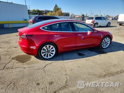 Trzecie zdjęcie samochodu z tyłu: 2020 TESLA MODEL 3 VIN:5YJ3E1EB7LF638170 - miniatura
