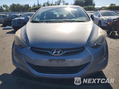 Piąte zdjęcie samochodu w środku: 2012 HYUNDAI ELANTRA GLS VIN:KMHDH4AE9CU435104 - miniatura