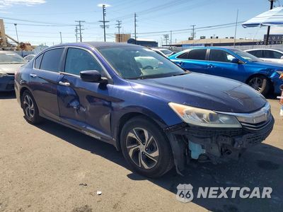 Czwarte zdjęcie samochodu z boku: 2016 HONDA ACCORD LX VIN:1HGCR2F36GA188061 - miniatura