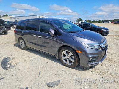 Czwarte zdjęcie samochodu z boku: 2020 HONDA ODYSSEY EX VIN:5FNRL6H53LB018774 - miniatura