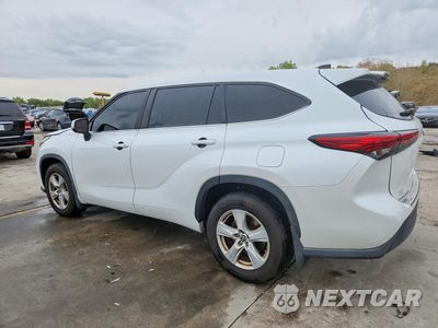 Drugie zdjęcie samochodu z przodu: 2023 TOYOTA HIGHLANDER LE VIN:5TDKDRBH8PS505960 - miniatura