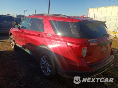 Drugie zdjęcie samochodu z przodu: 2020 FORD EXPLORER XLT VIN:1FMSK8DH9LGA98891 - miniatura