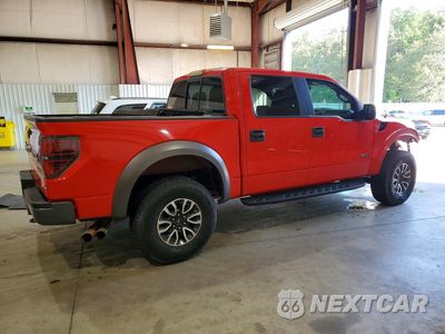 Trzecie zdjęcie samochodu z tyłu: 2012 FORD F150 SVT RAPTOR VIN:1FTFW1R6XCFA10056 - miniatura