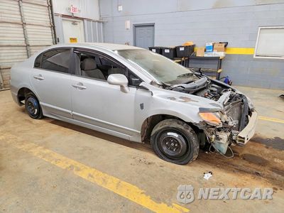 Czwarte zdjęcie samochodu z boku: 2007 HONDA CIVIC LX VIN:1HGFA16537L044147 - miniatura