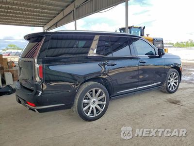 Trzecie zdjęcie samochodu z tyłu: 2024 CADILLAC ESCALADE PREMIUM LUXURY PLATINUM VIN:1GYS4DKL1RR324346 - miniatura