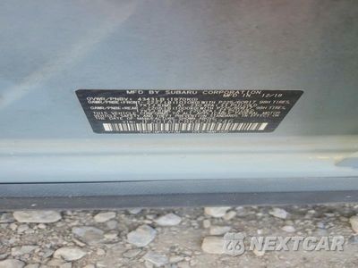 Zdjęcie 12 z 12 samochodu: 2019 SUBARU CROSSTREK PREMIUM VIN:JF2GTAEC8K8282246 - miniatura
