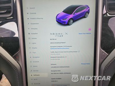 Zdjęcie 9 z 13 samochodu: 2018 TESLA MODEL X VIN:5YJXCDE23JF114147 - miniatura