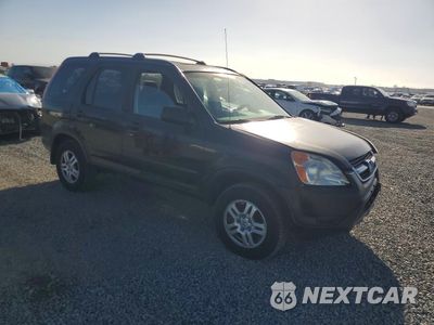 Czwarte zdjęcie samochodu z boku: 2002 HONDA CR-V EX VIN:JHLRD78822C039644 - miniatura
