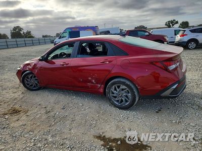 Drugie zdjęcie samochodu z przodu: 2024 HYUNDAI ELANTRA SEL VIN:KMHLM4DG5RU753413 - miniatura