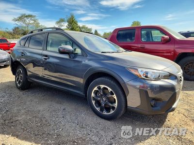Czwarte zdjęcie samochodu z boku: 2021 SUBARU CROSSTREK PREMIUM VIN:JF2GTAPC3M8229390 - miniatura