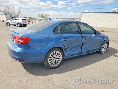 Trzecie zdjęcie samochodu z tyłu: 2015 VOLKSWAGEN JETTA SE VIN:3VWD07AJ5FM257191 - miniatura