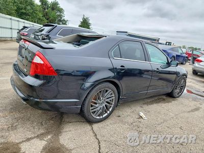 Trzecie zdjęcie samochodu z tyłu: 2010 FORD FUSION SE VIN:3FAHP0HGXAR387616 - miniatura